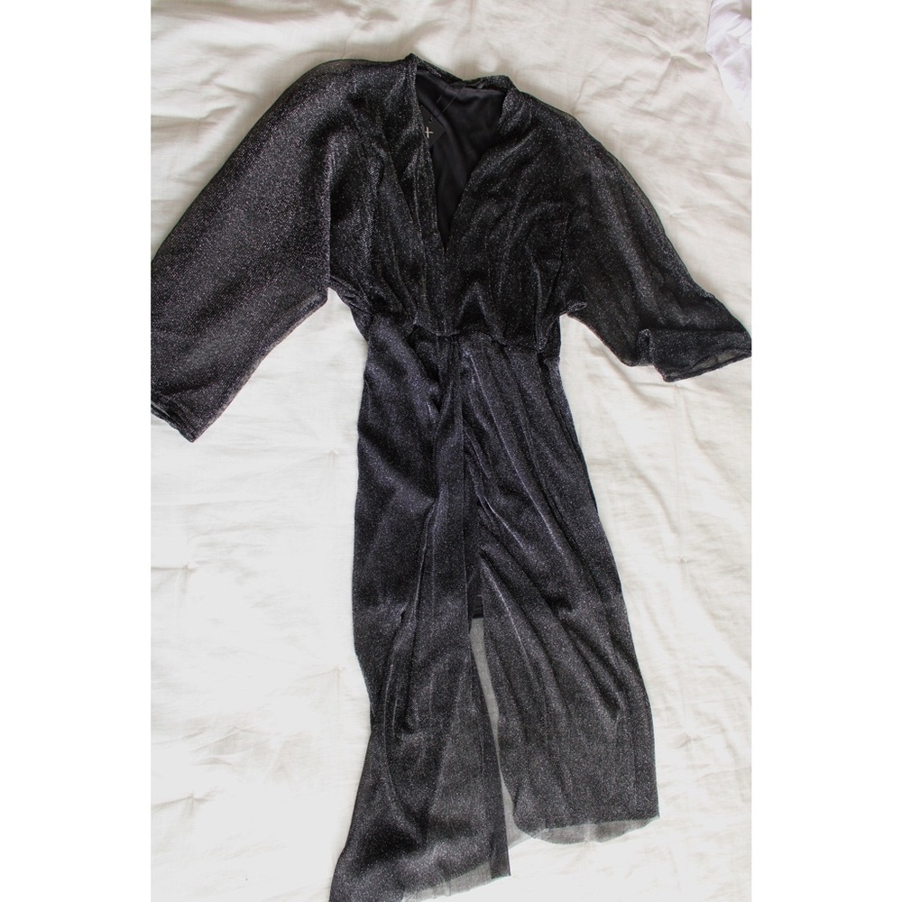 NWT Black sparkly party dress